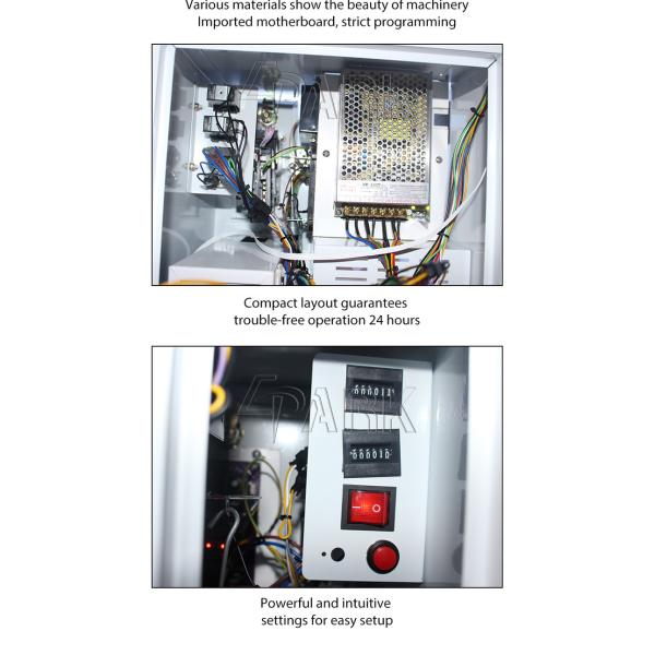 Coin operated gift shop vending machine mini double crane machine for wholesale