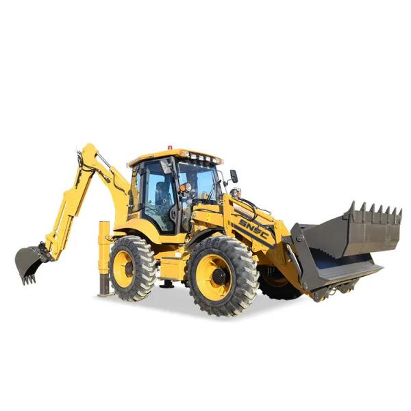 Mini Retroexcavadora Back Hoe Loader Excavator 2.5 Ton Pilot Control Front End Loader