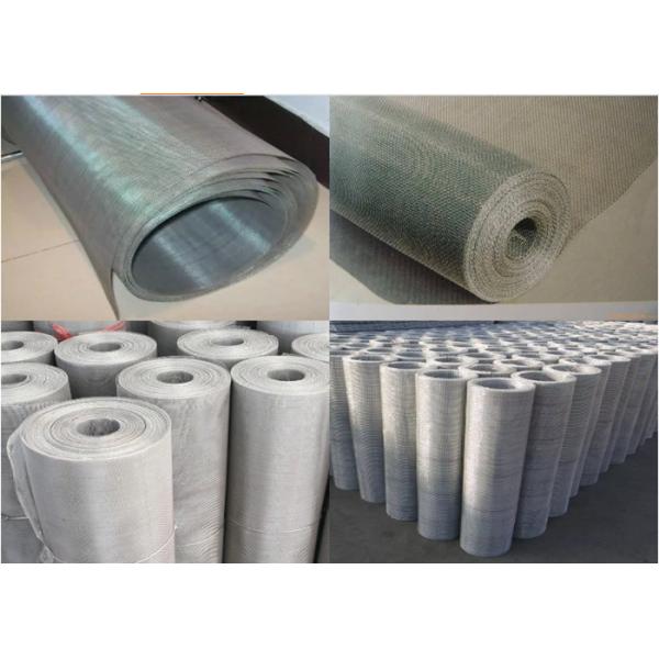 70X70 2.63lb SUS316L 0.020mm Plain twill weaving stainless steel crimped wire mesh in mine, chemical and food industr