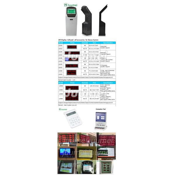 Interactive Wireless Calling System Electronic Queue System Ticket Dispenser
