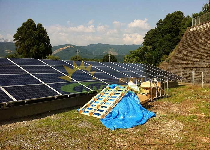 China Lightweight Solar Mounting Structure Flexibility For Different Condition wholesale