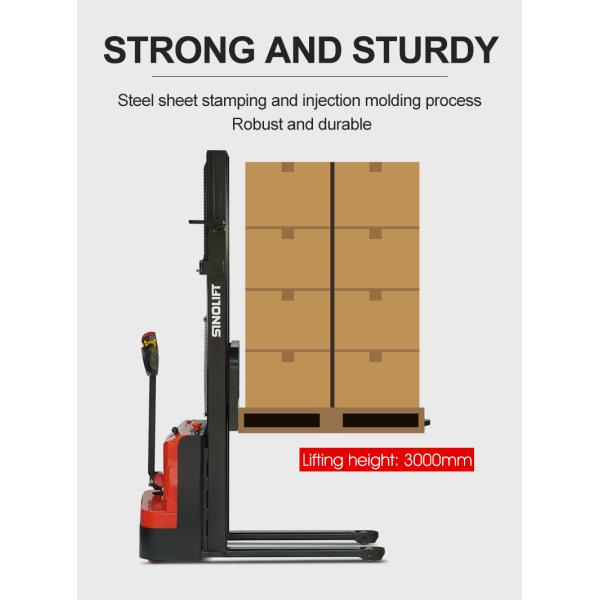 Sinolift CDD12M CDD15M Walkie Electric Stacker