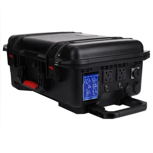 220V 5000W 3127WH Solar Generator Portable Power Station ABS Case PWM Controller