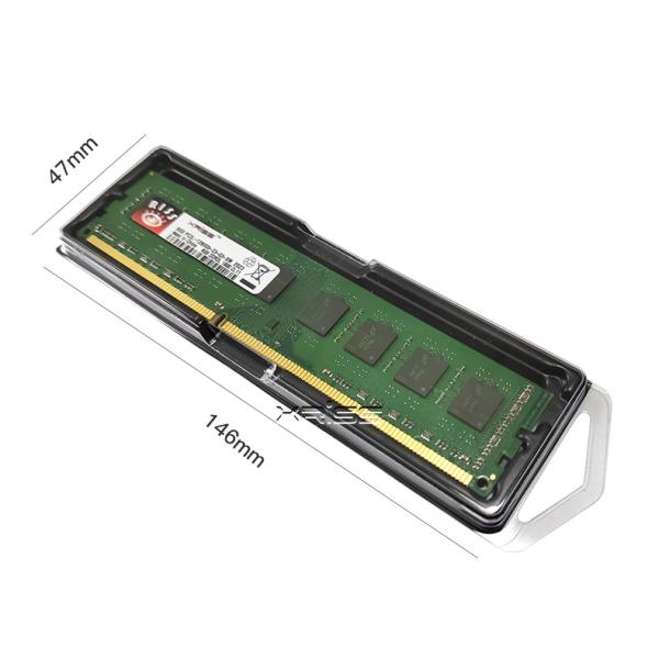 PC Computer Memory DDR3 8GB 1600MHz Memory RAM Desktop Playing Game Fast (Green)