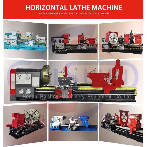 Henan Lathe Tornos Horizontal Lathe Machine CW6280B Mechanical Lathe Machine