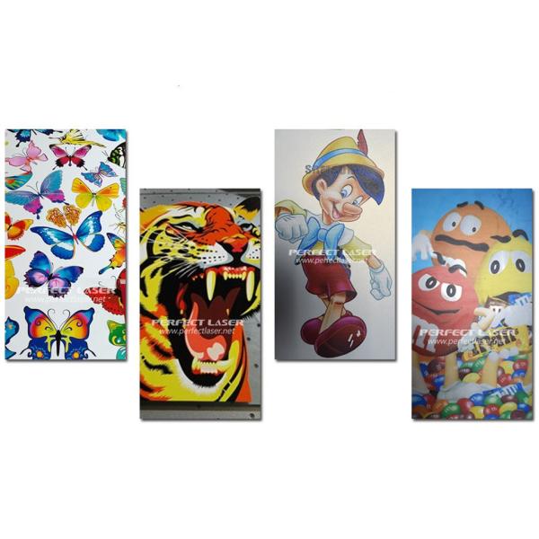 High Efficiency UV Flatbed Printer Multi-Function 1500 * 1300mm Width