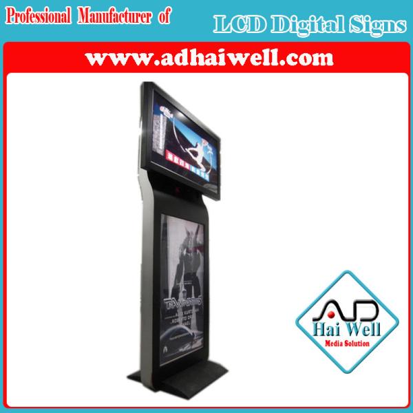 55 Inch Indoor Touch Screen Floor Standing Digital LCD Advertising Display