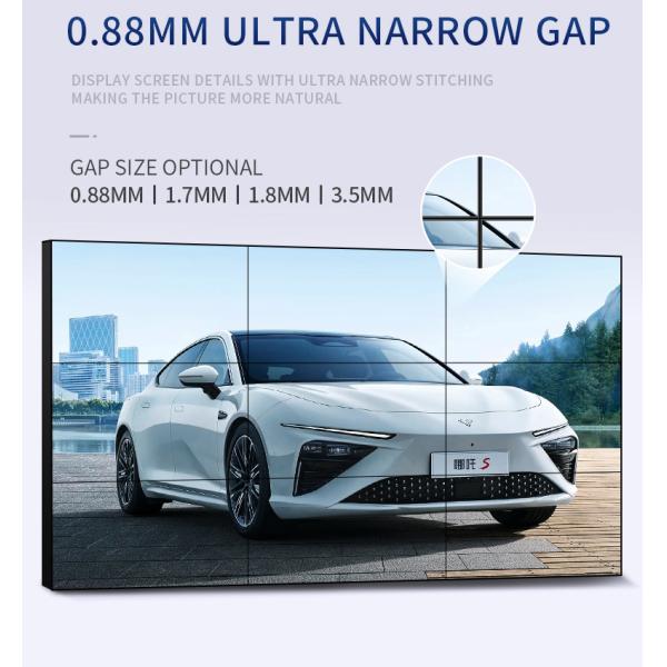 49 Inch CSOT TCL SCREEN 3.5mm Gap Professional Screen Advertising Video Wall Controller Board Led Display Poster Splicing Screen for Live Broadcast