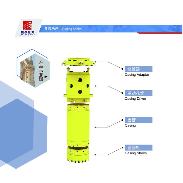 Od 1200mm Casing Series Length 3m Male Joint Female Joint