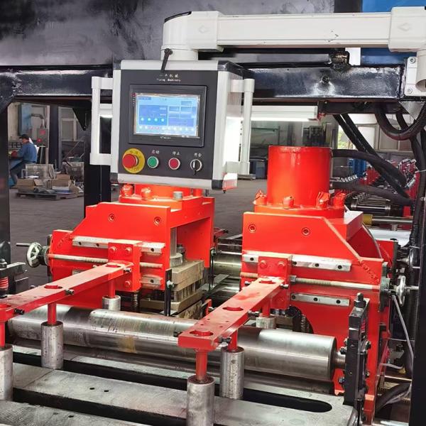 PLC Control Full Automatic Cable Tray Making Machine Ladder Type With Touch Screen