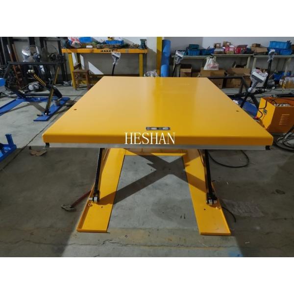 New Design Load 2000kg Stationary Electric Scissor Lift Platform Hydraulic Table Lifter