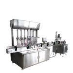 500BPH Linear Bottle Filling Capping Labeling Machine Line Automatic