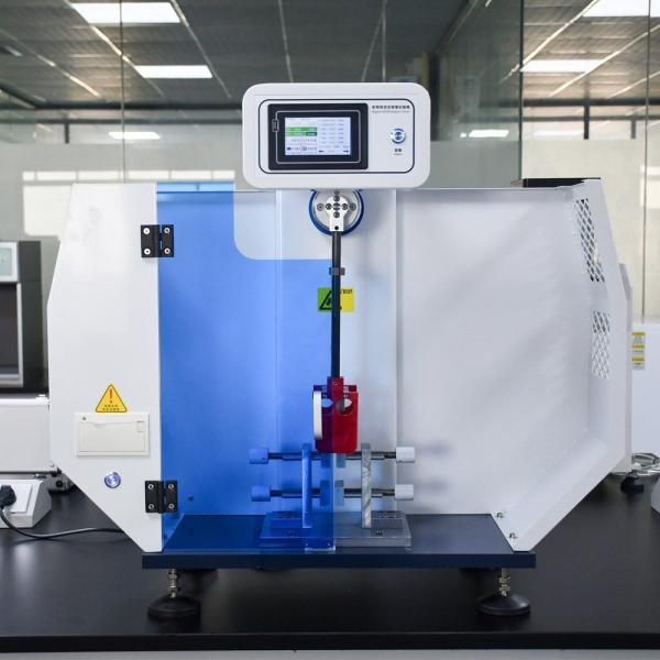 Touch Screen Charpy Toothbrush Izod Impact Testing Machine Toothbrush Pendulum