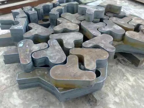 Machining Q355 Carbon Steel Sheet Plate Flame Cut Steel Cold Rolled Flame CuttingServices