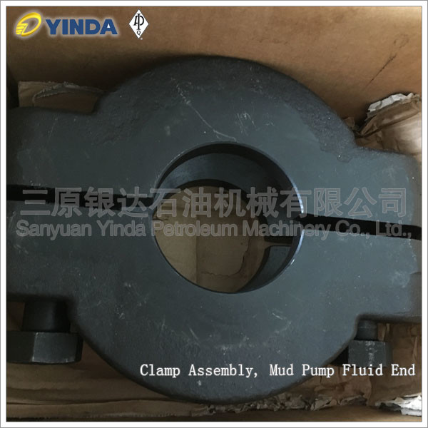 Haihua F1600 Mud Pump Clamp Assembly, Mud Pump Fluid End HH11309A.05.21.001.159 mud pumps for drilling rigs