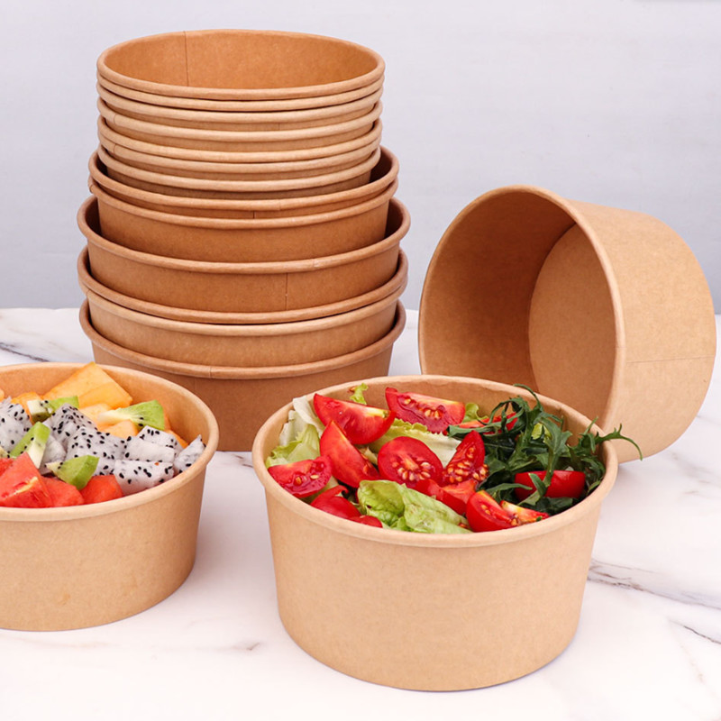 Customized Logo Disposable Food Containers in Various Sizes for Food Transportat