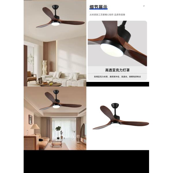Wholesale Elevate Your Modern Living Space 32-Inch BLDC LED Ceiling Fan with Remote Control Silent 3-ABS Blade Design
