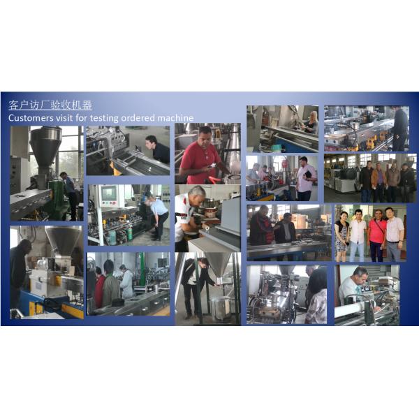 PP+SBS/SEBS Plastic & Rubber Processing Machinery Underwater Twin Screw Extruder in the Water Plastic Extruder