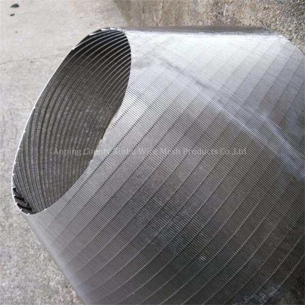 STAINLESS STEEL ROTARY DRUM SCREENS / WEDGE WIRE JOHNSON CYLINDRICAL SCREENS /FILTER DRUM FOR WASTE TREATMENT EQUIPMENT