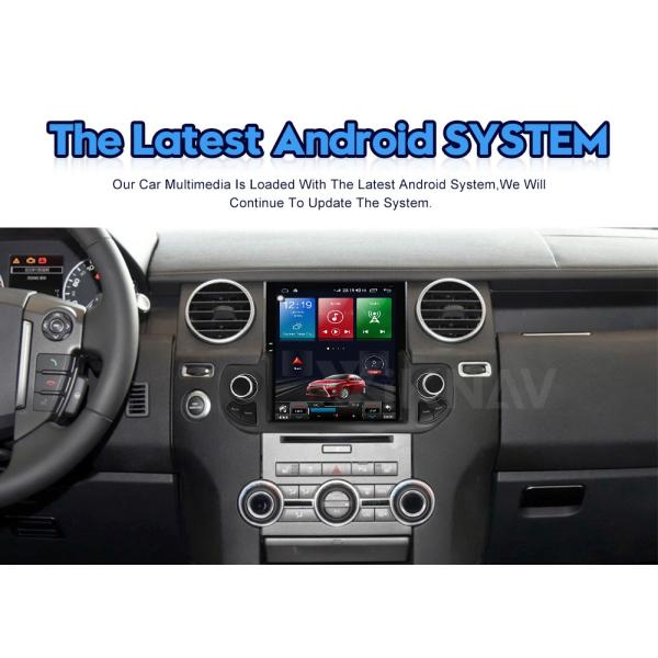 Gps Navigation Android 10 Car Audio For Land Rover Discovery 4 2009-2016