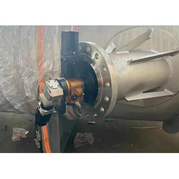 Heat Exchanger Flange Facing Machine Portable Seal Groove Flange Facer