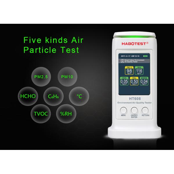 Indoor Outdoor PM2.5 HT608 Air Quality Detector