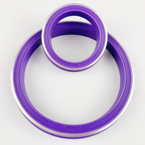 Purple High Quality NBR HNBR FKM PTFE Hammer Union Seal With Stainless Back Up