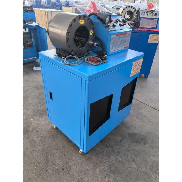 6-51mm 10 Dies Hose Matching Dies 500 Pieces Per Hour Portable Hose Crimping Machine Hydraulic Hose Crimper