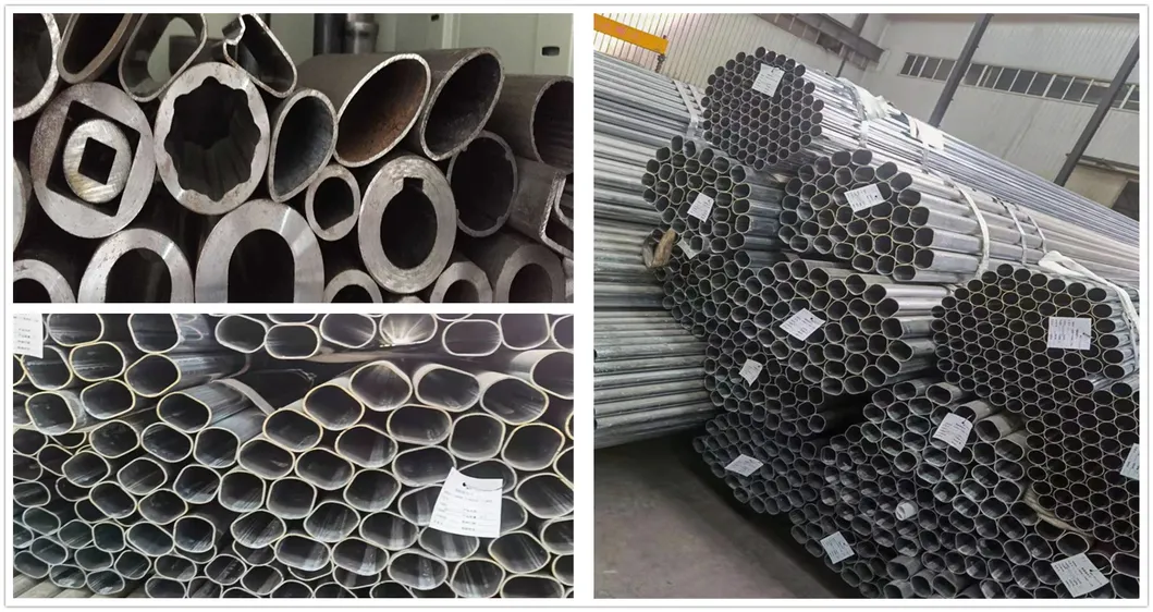 1m-12m Carbon Seamless Steel Tube 16Mn 27SiMn 09MnV 20G Q345 Special Shaped