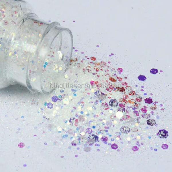Excellent Nail Art Effect Mixing Made Simple with Chameleon Glitter Powder
