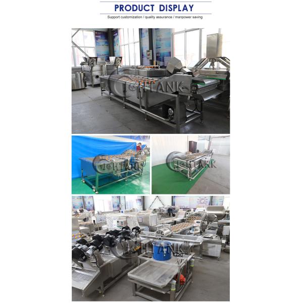 Food Grade SUS304 Leafy Fruit Vegetable Washing Machine Industrial
