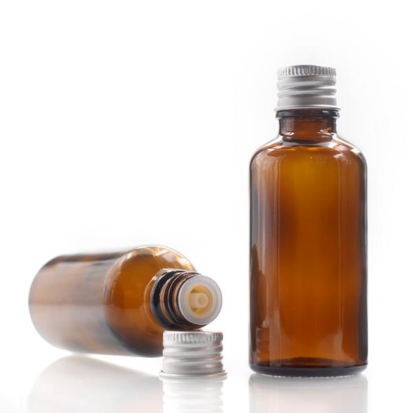 Brown Essential Oil Glass Dropper Bottles Block Light 30ml Amber Bottles With Dropper