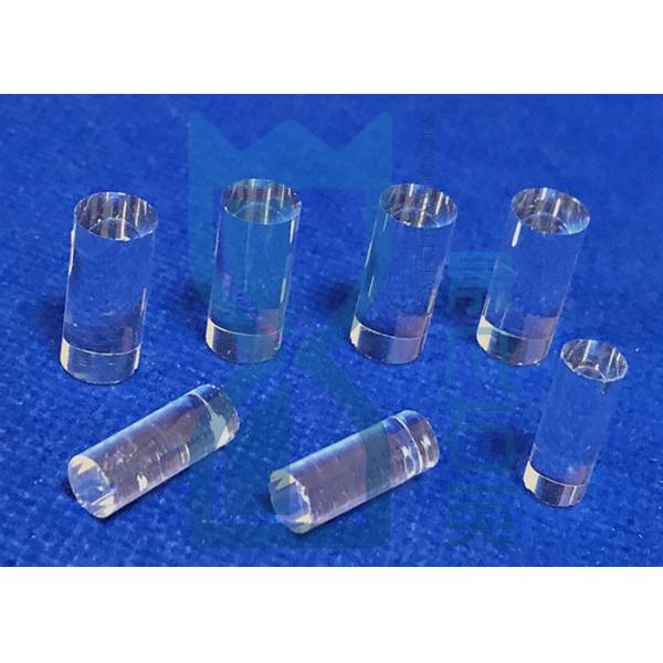 Clear Fused Quartz Glass Rod Finish Milling For Solar Semiconductor