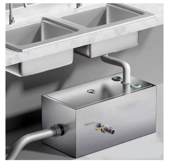 Small Oil Water Separator Stainless Steel Skimmer for Catering