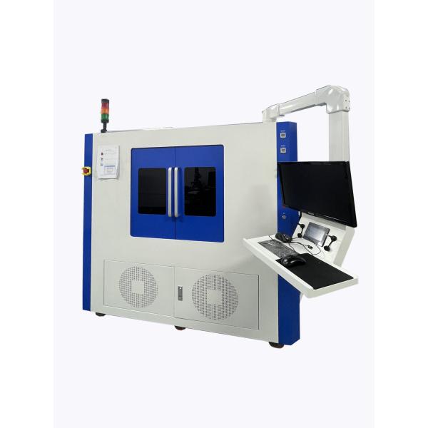 Roll To Roll Sheet Covering Film CO2 Laser Spot Welding Machine Cleaning Cutting