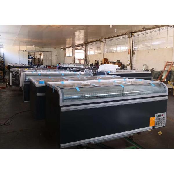 2100mm Island Type Deep Chest Freezers Horizontal