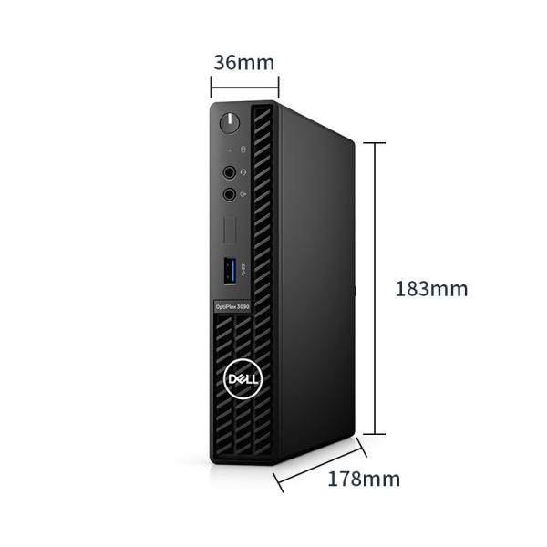 OptiPlex 3090MFF Mini Business Desktop Computer i3-10105T 4G 256G Bluetooth WIFI Win10