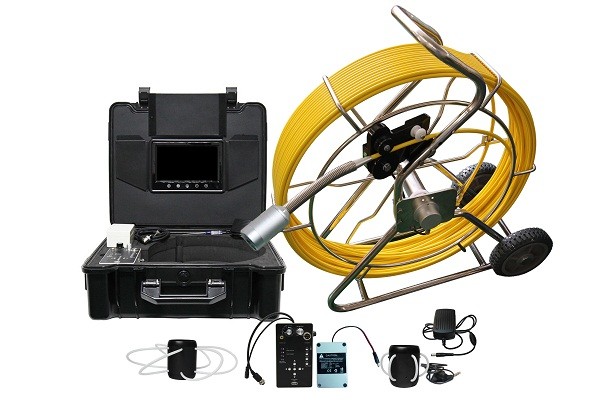 China Waterproof plumbing camera inspection tool with rotation camera wholesale