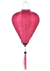 China Fuchsia Garlic Silk Lanterns wholesale