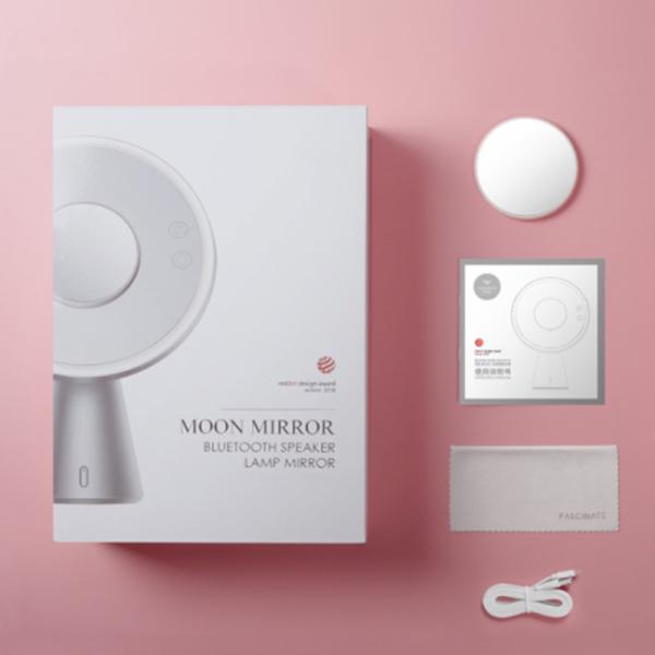 Factory Price Three Colors Adjustable Brightness Blue tooth Ring Light Mirror