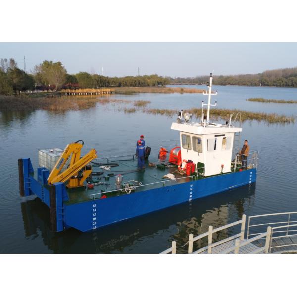 Heavy Duty Multifunctional Work Boat For Sale 1.2 M Draft For Dredging Pipeline Operation