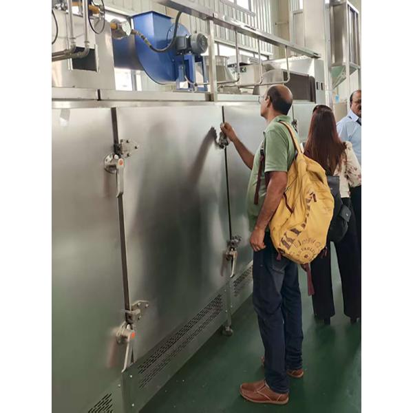 Belt Type Nuts Roaster Machine with Adjustable Conveyor Speed for 50-300℃ Continuous Roasting