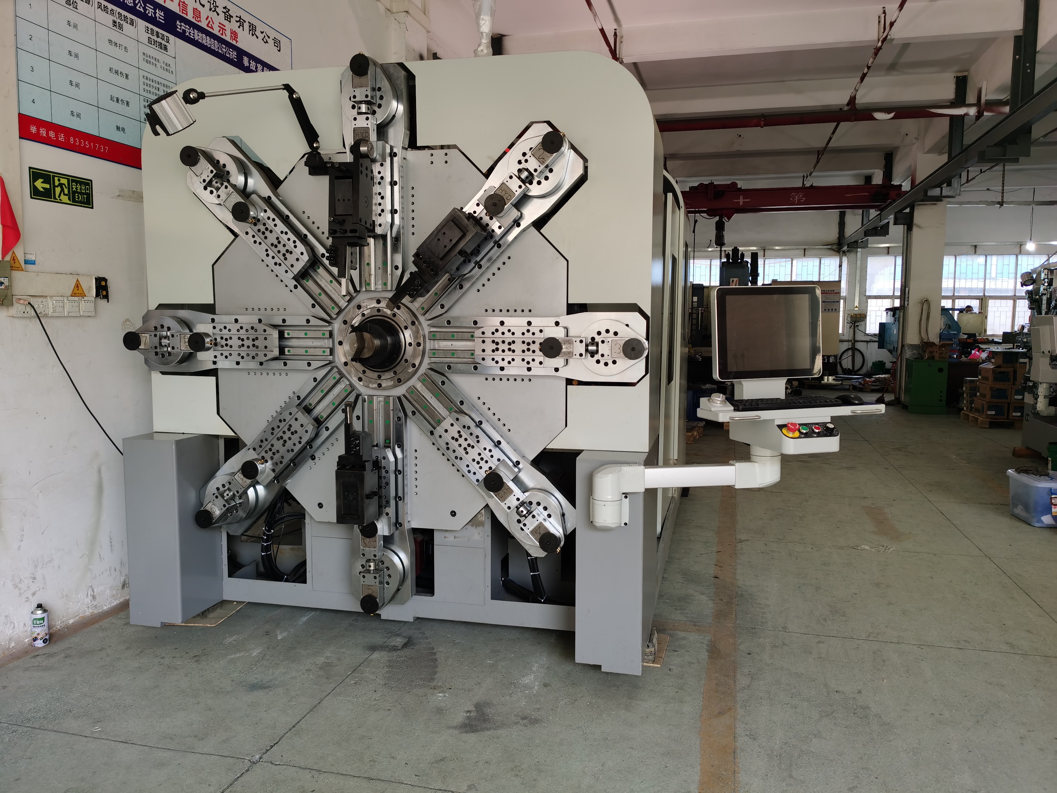 Computerized Camless Automobile Versatile CNC Spring Machine