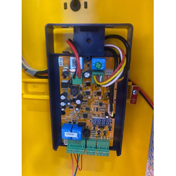 AC220V / AC110V Steel Parking Lot Barrier Gate RS485 Communication Interface