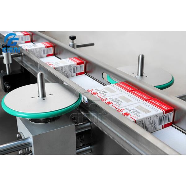 Dual Corner Automatic Box Labeling Machine 120PPM Label Sealing Machine