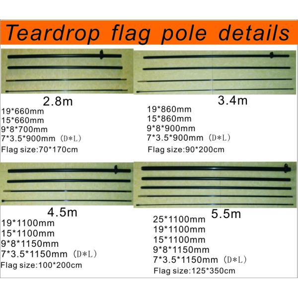 teardrop flag pole Large Size Teardrop Flags Banner Printing