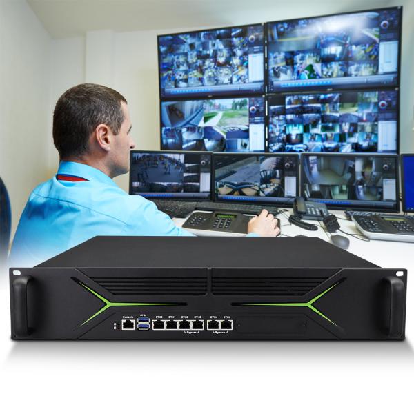 China 2u Rack Mounted Network Security With Redundant Power Supply wholesale