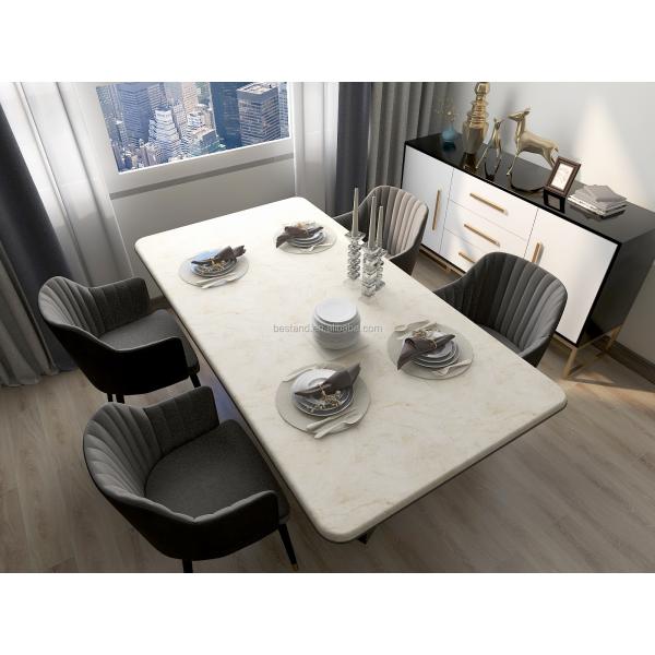 Modern Design Anti-Static Marble Sticker Self Adhesive PVC Wallpaper 3D Wall Panel Easy to Maintain