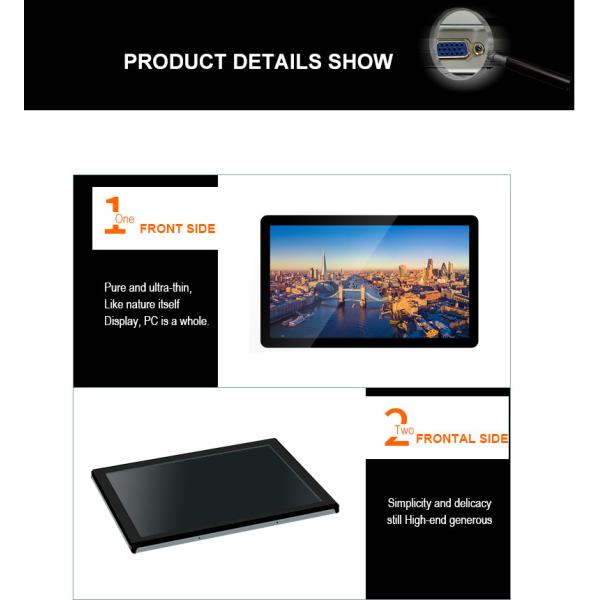 32 Inch Capacitive Industrial Touch Screen All In One PC For Self-Service Terminals