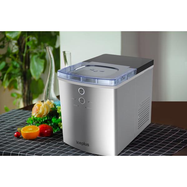 White Color Countertop Ice Maker 26 Pound Bullet Shape Ice Maker